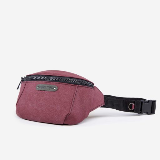 Koala mini marsupio bordeaux unisex streetwear Scarletvirgo artigianale